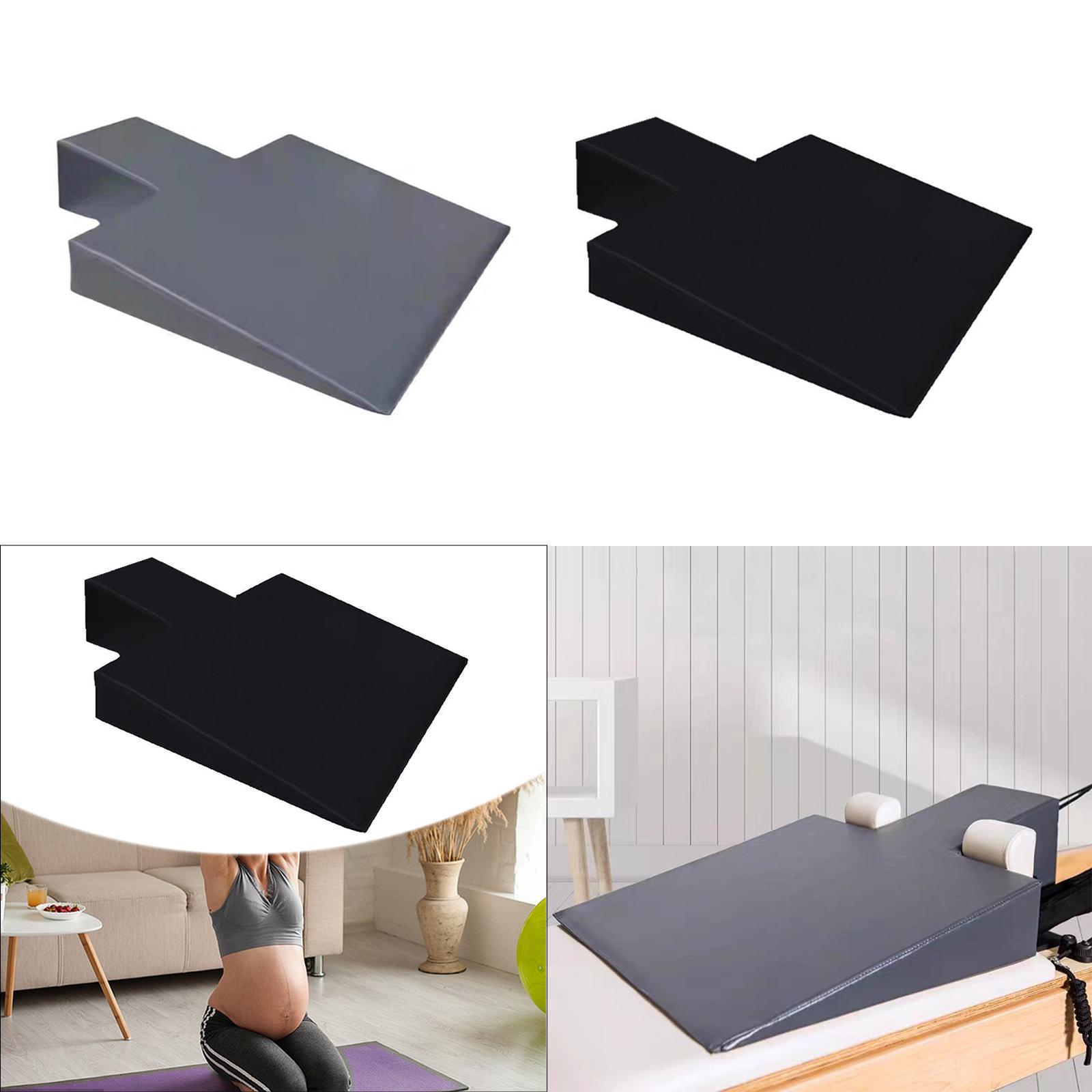Pilates Yoga Shoes - プロピラティスリフォーマーウェッジブロック高密度フォームサポートストレッチ柔軟性＆コア強化トレーニングホームジム