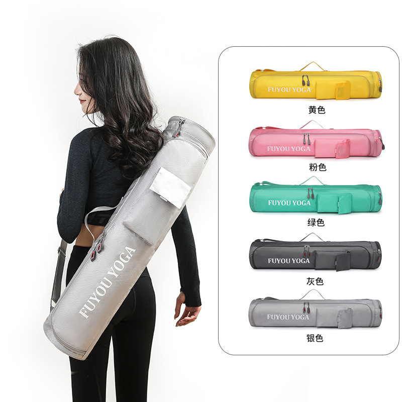 Pilates Yoga Origin - 大容量ヨガマットバッグ軽量防水クロスボディジムバッグファッションマルチポケットショルダーキャリアーバッグピラティスフィットネス用