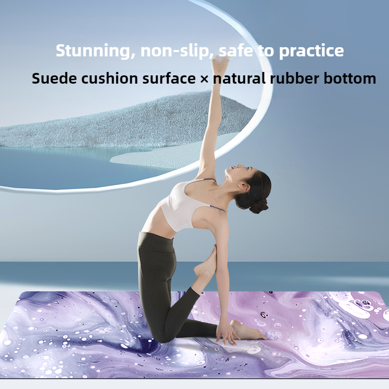 Pilates Yoga En Casa - 旅行用ヨガマット、滑り止め、超軽量折りたたみ式洗濯可能タオル、お手入れ簡単、自宅ジム、ピラティスヨガ用