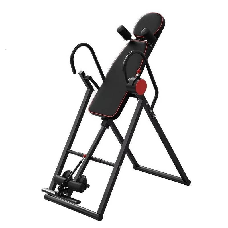 Inversion Table Fold - xe-ホットセール折りたたみ式ジム機器ホームフィットネス筋肉リラックス倒立運動器具倒立マシン反転テーブル