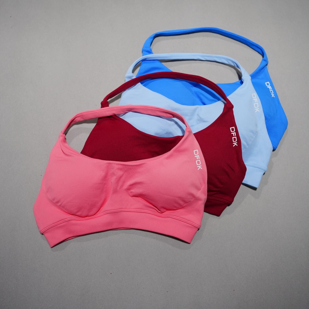 DFDK ハイサポート シームレス スポーツブラ バックレス - Yoga Strap Cotton のレビューと価格