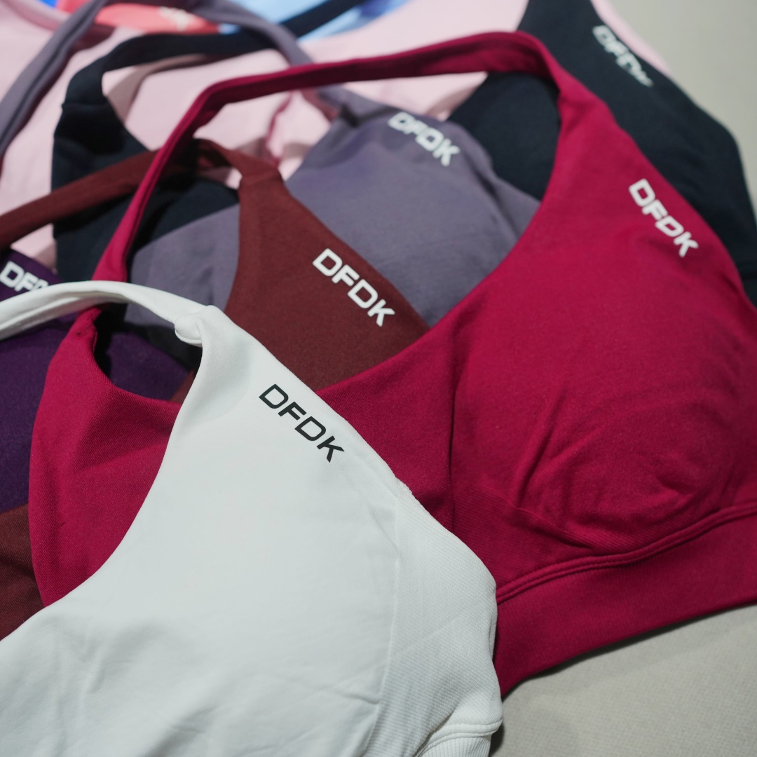 DFDK ハイサポート シームレス スポーツブラ バックレス - Yoga Strap Cotton のレビューと価格