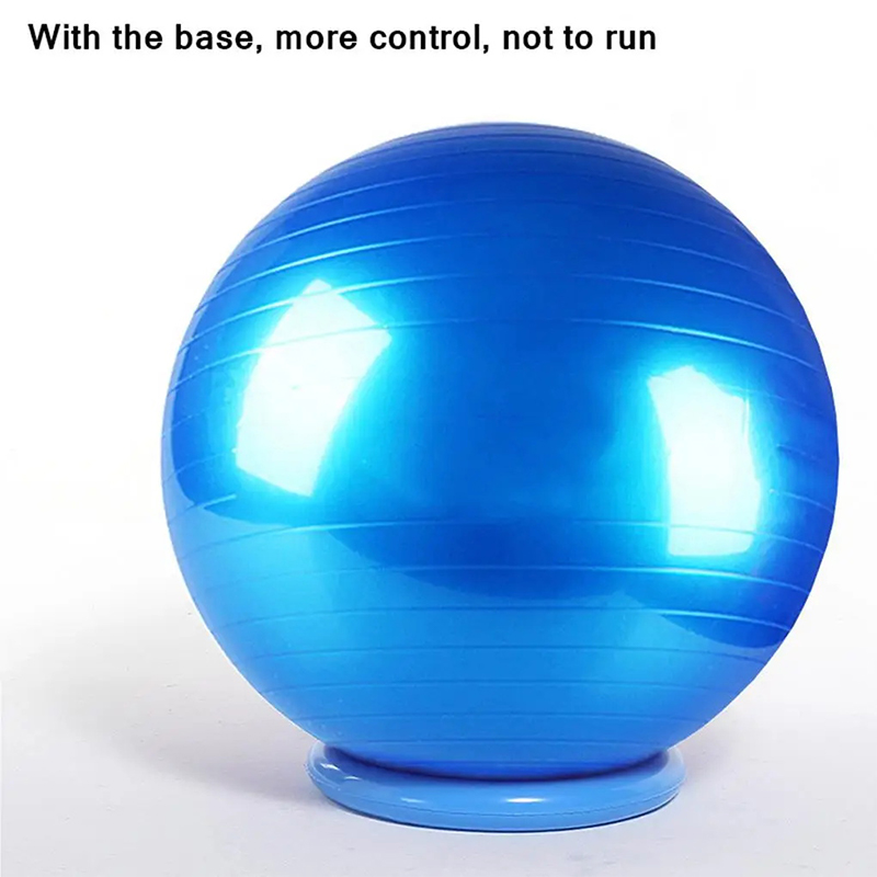 ジムヨガボールベース滑り止め防爆PVCピラティスラウンドエク - Pilates Yoga Ball のレビューと価格