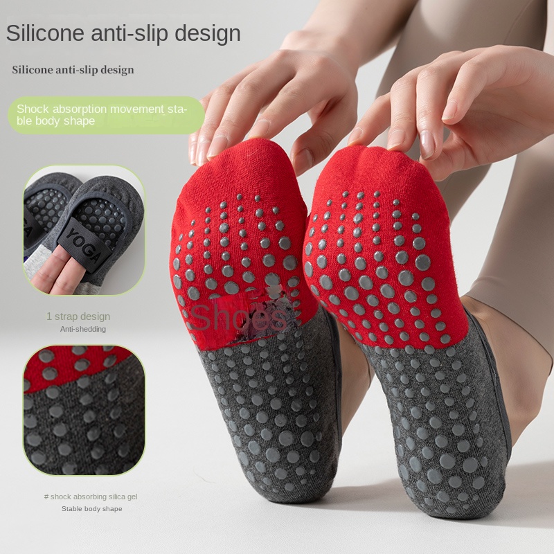 5足組 クロスボーダー プロ仕様 ヨガソックス、コットンスト - Pilates & Yoga Studio Alineacion のレビューと価格