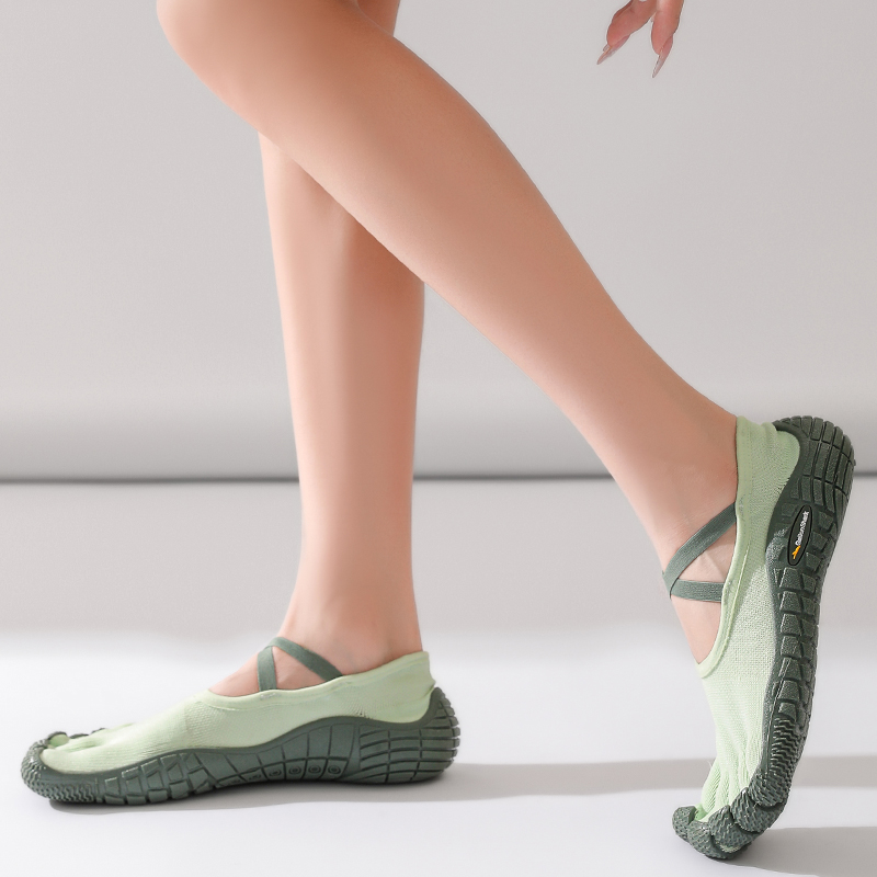 女性用ファイブフィンガーズベアフットシューズ、ヨガ、ピラティ - Pilates Yoga Shoes のレビューと価格
