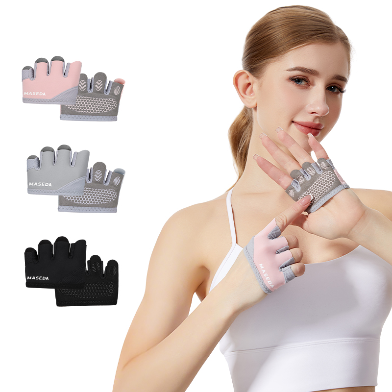フィットネス用フィンガーレスグローブ：ピラティスやエアリアル - Pilates & Yoga Studio Alineacion のレビューと価格