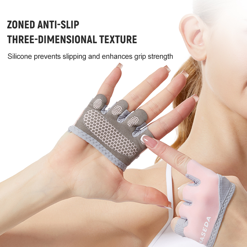 フィットネス用フィンガーレスグローブ：ピラティスやエアリアル - Pilates & Yoga Studio Alineacion のレビューと価格