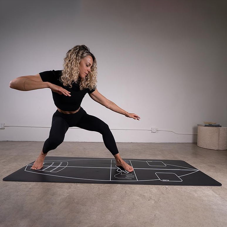 オールインワンサーフヨガマット、新フロストPUプレミアムフィ - Pilates Yoga Mat Workout のレビューと価格