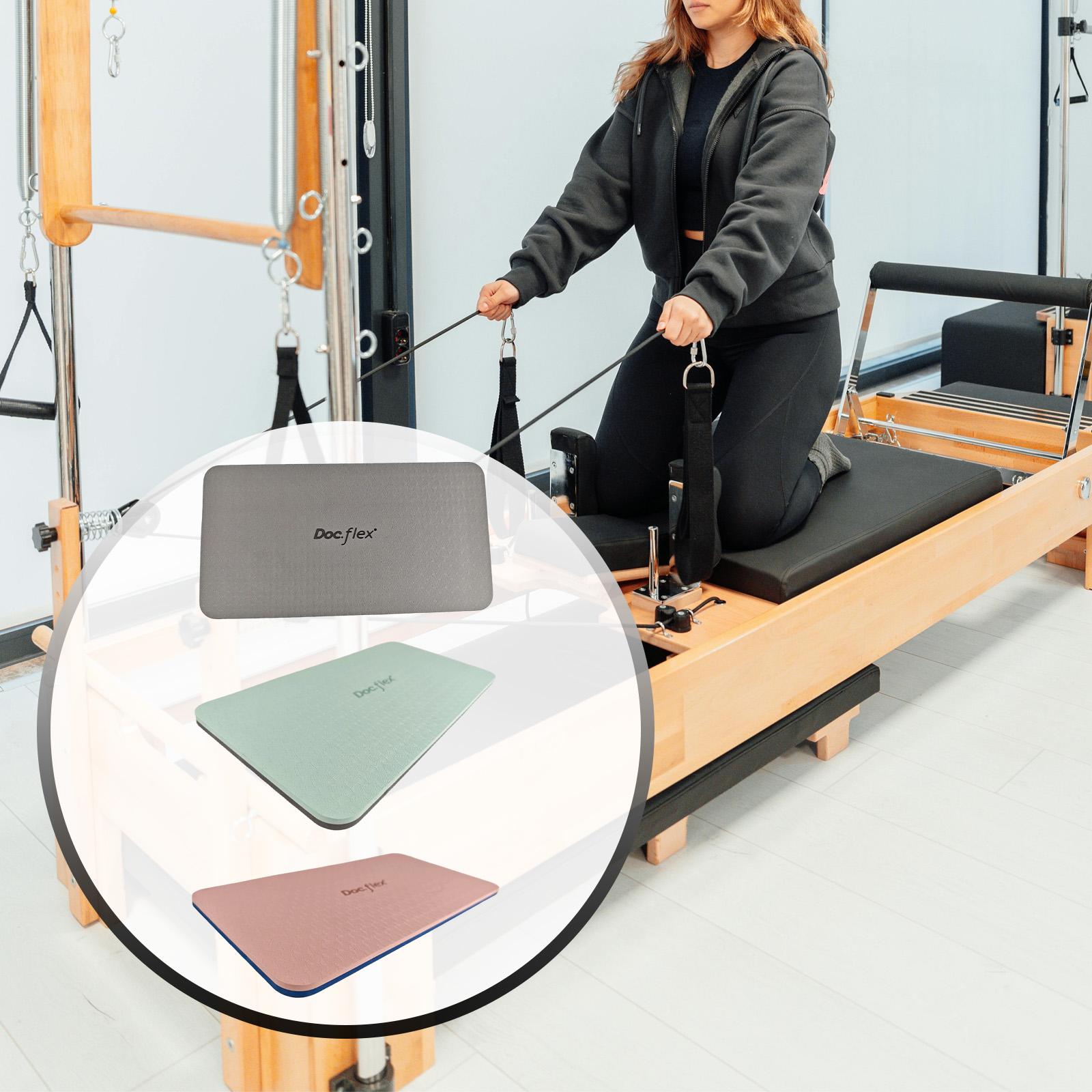 2 個のピラティスマット ピラティスひざまずくマット 快適な - Pilates Yoga Mat Workout のレビューと価格