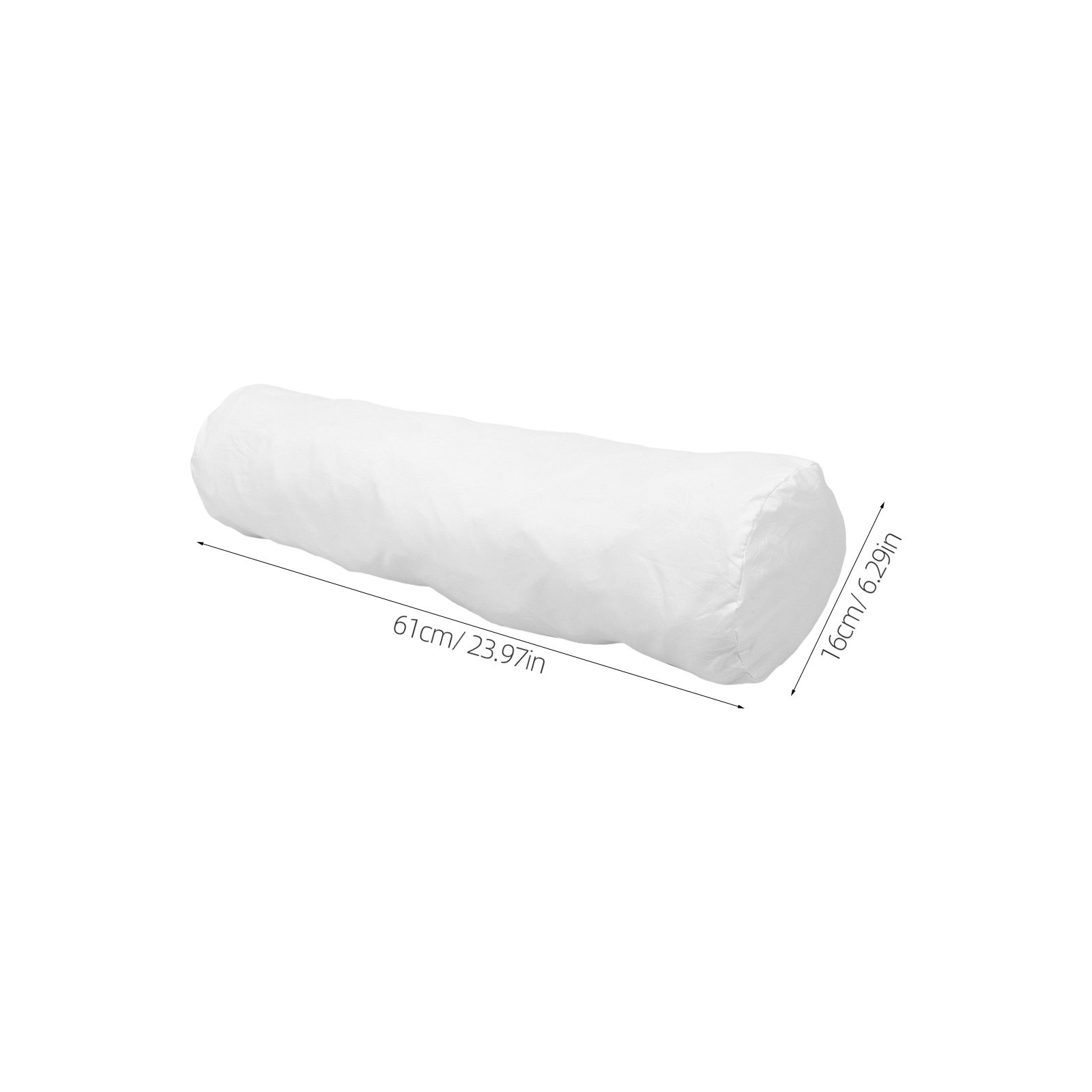 丸型ネックピローケース 円筒形クッションボルスター インナー - Bolster Cushion Round のレビューと価格