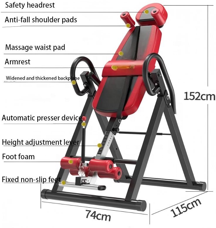 新入荷 新トレンド ホームジム フィットネス機器 ワークアウ - Inversion Table Fold のレビューと価格