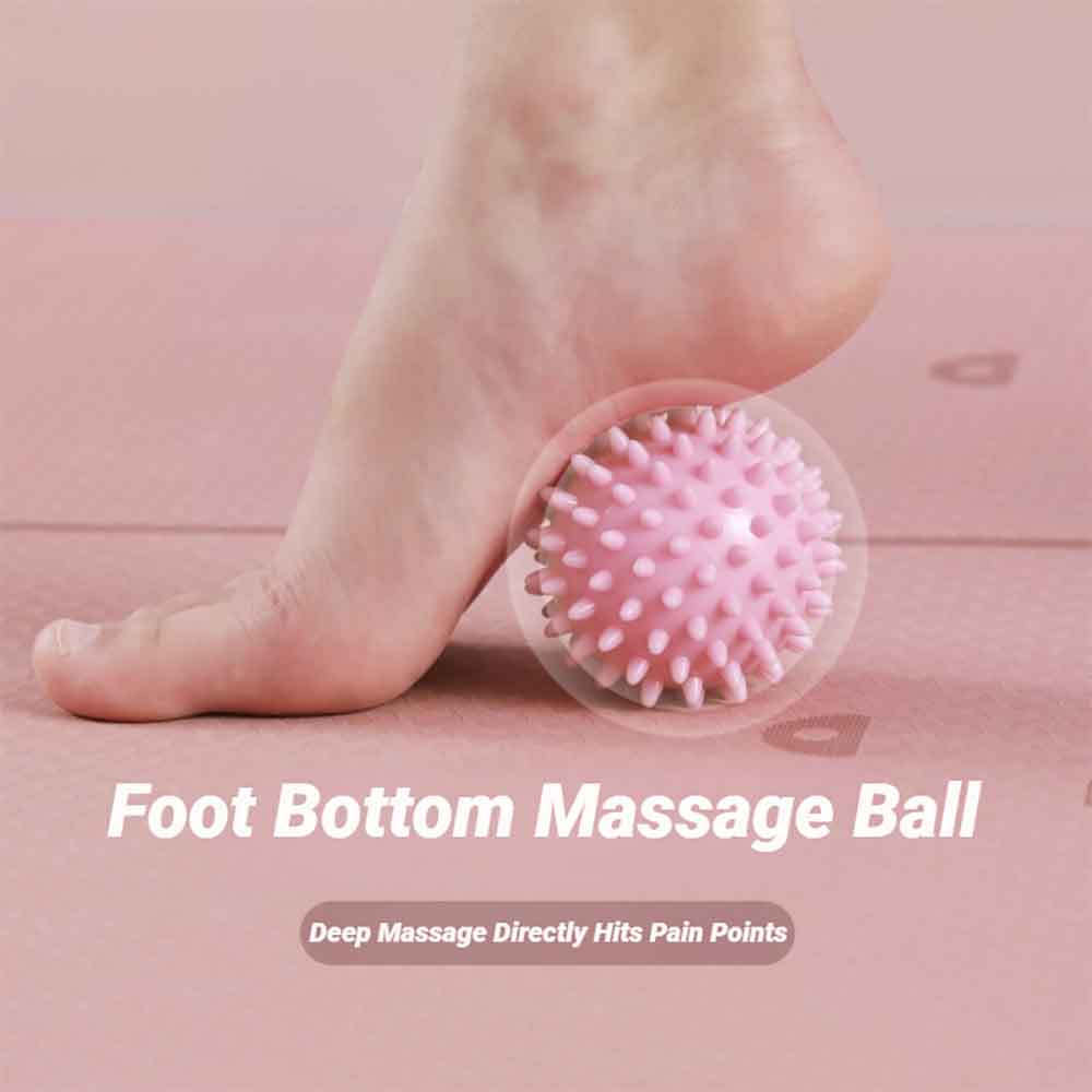 ヨガヘッジホッグマッサージボール ヨガ筋膜ボール スポーツフ - Pilates Yoga Ball のレビューと価格