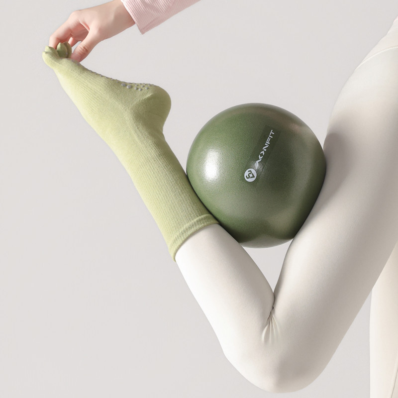 1 ペア女性ヨガソックスキャンディーカラー綿シリコーンノンス - Pilates Yoga Origin のレビューと価格
