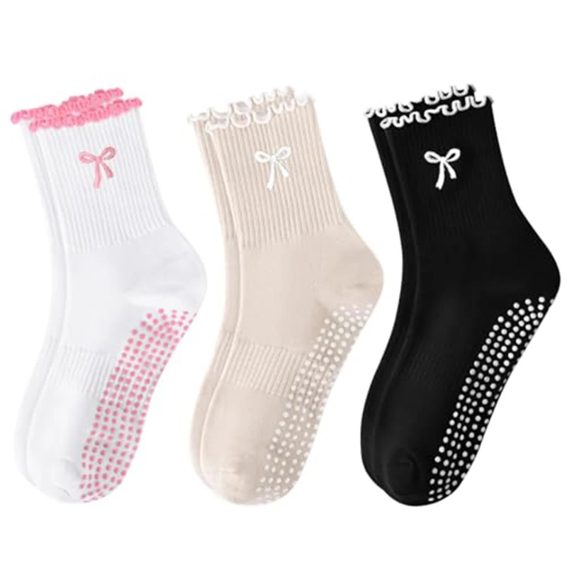 プロフェッショナルヨガソックス、コットンストラップシリコン滑 - Pilates & Yoga Studio Alineacion のレビューと価格