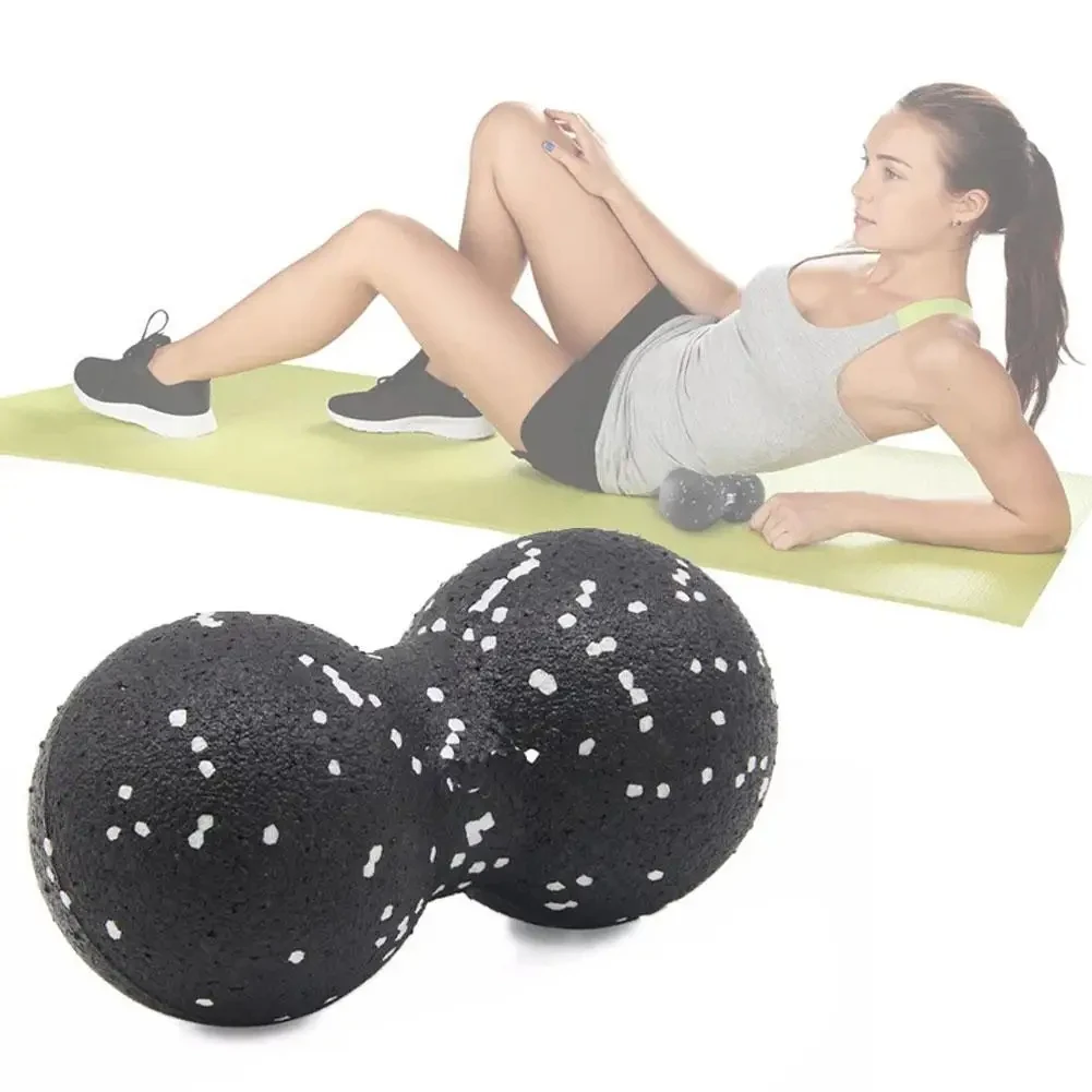ヨガマッサージローラーボール ピーナッツ型 ダブルラクロス  - Pilates Yoga Ball のレビューと価格
