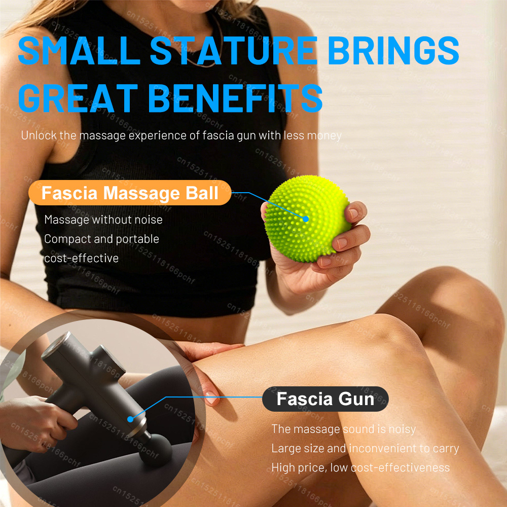 取り外し可能な足用神経マッサージボール（スパイク付き）ピラテ - Pilates Yoga Ball のレビューと価格
