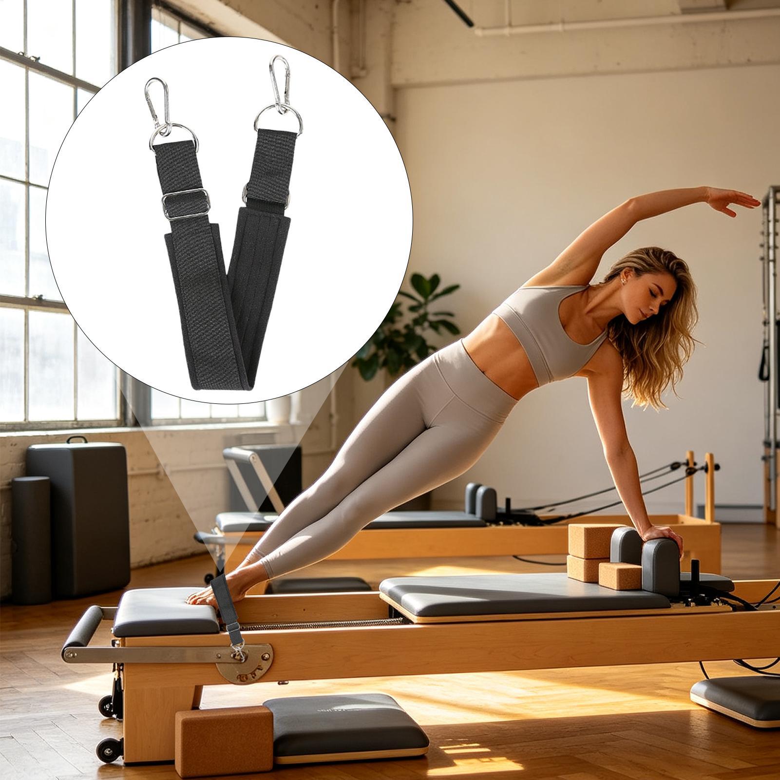 ピラティスフットストラップ厚みのある調節可能な滑り止め高耐久 - Pilates & Yoga Studio Alineacion のレビューと価格