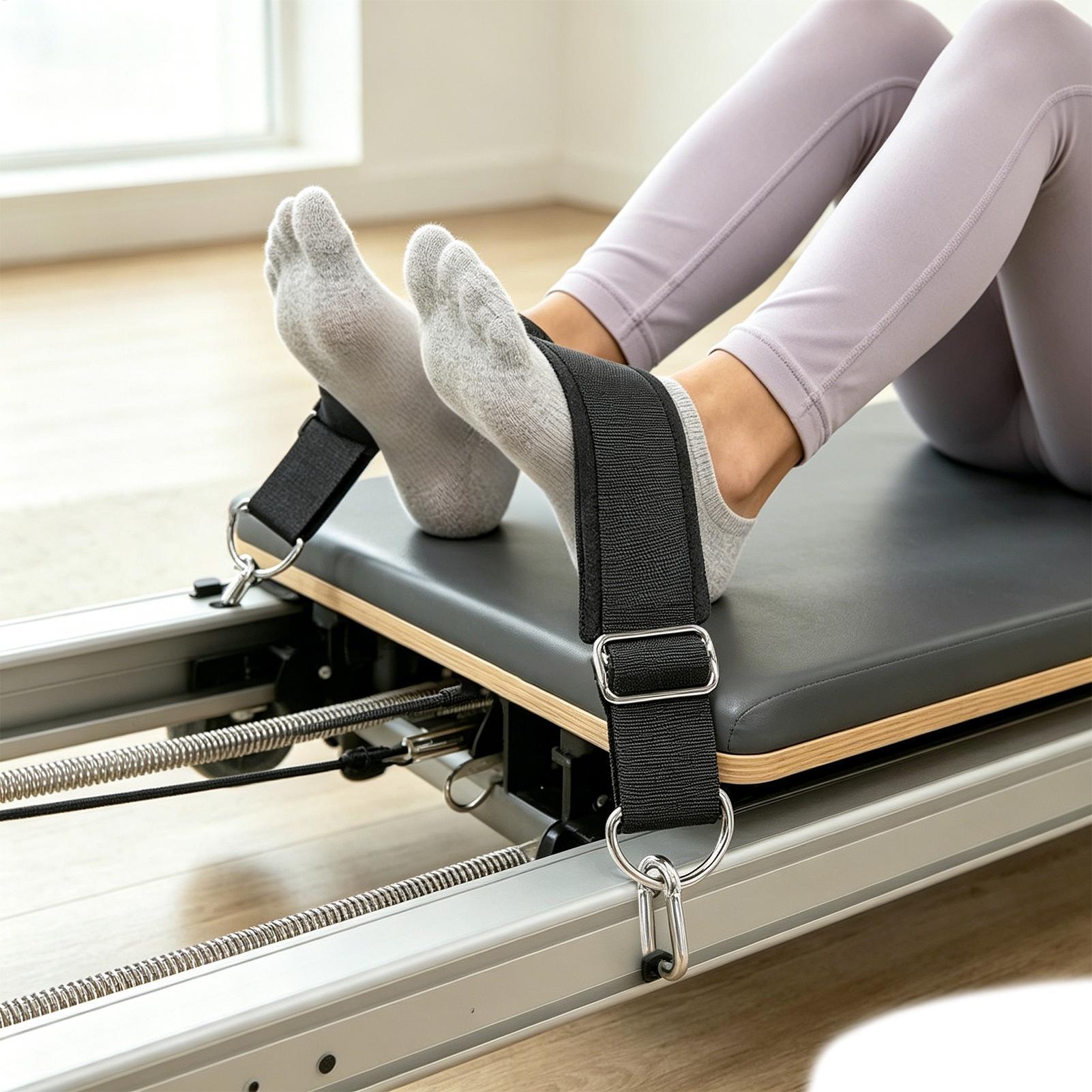 ピラティスフットストラップ厚みのある調節可能な滑り止め高耐久 - Pilates & Yoga Studio Alineacion のレビューと価格