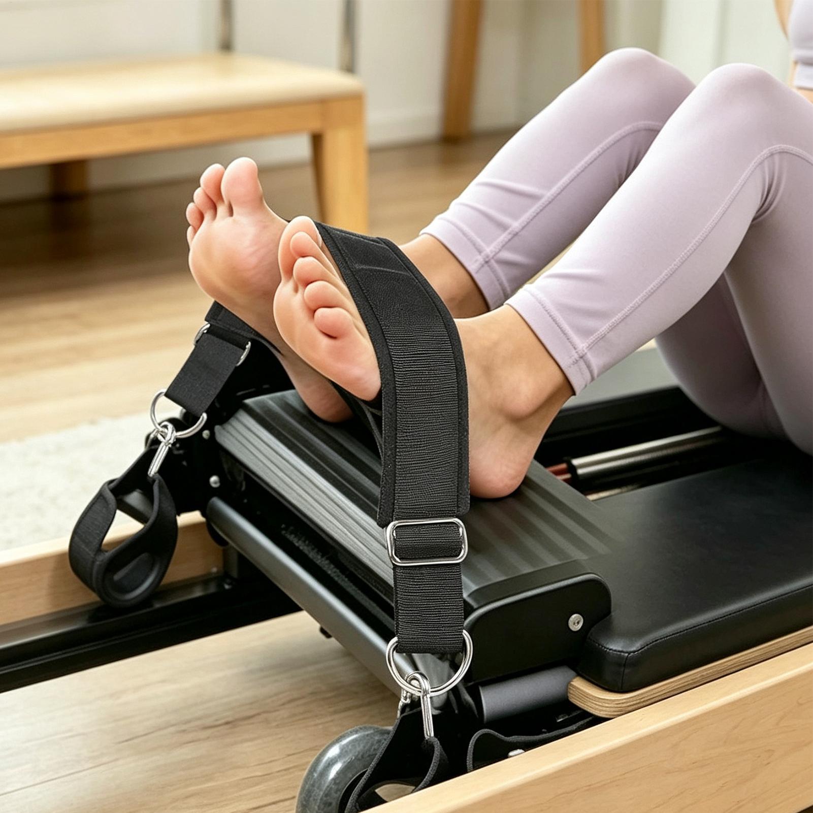 ピラティスフットストラップ厚みのある調節可能な滑り止め高耐久 - Pilates & Yoga Studio Alineacion のレビューと価格
