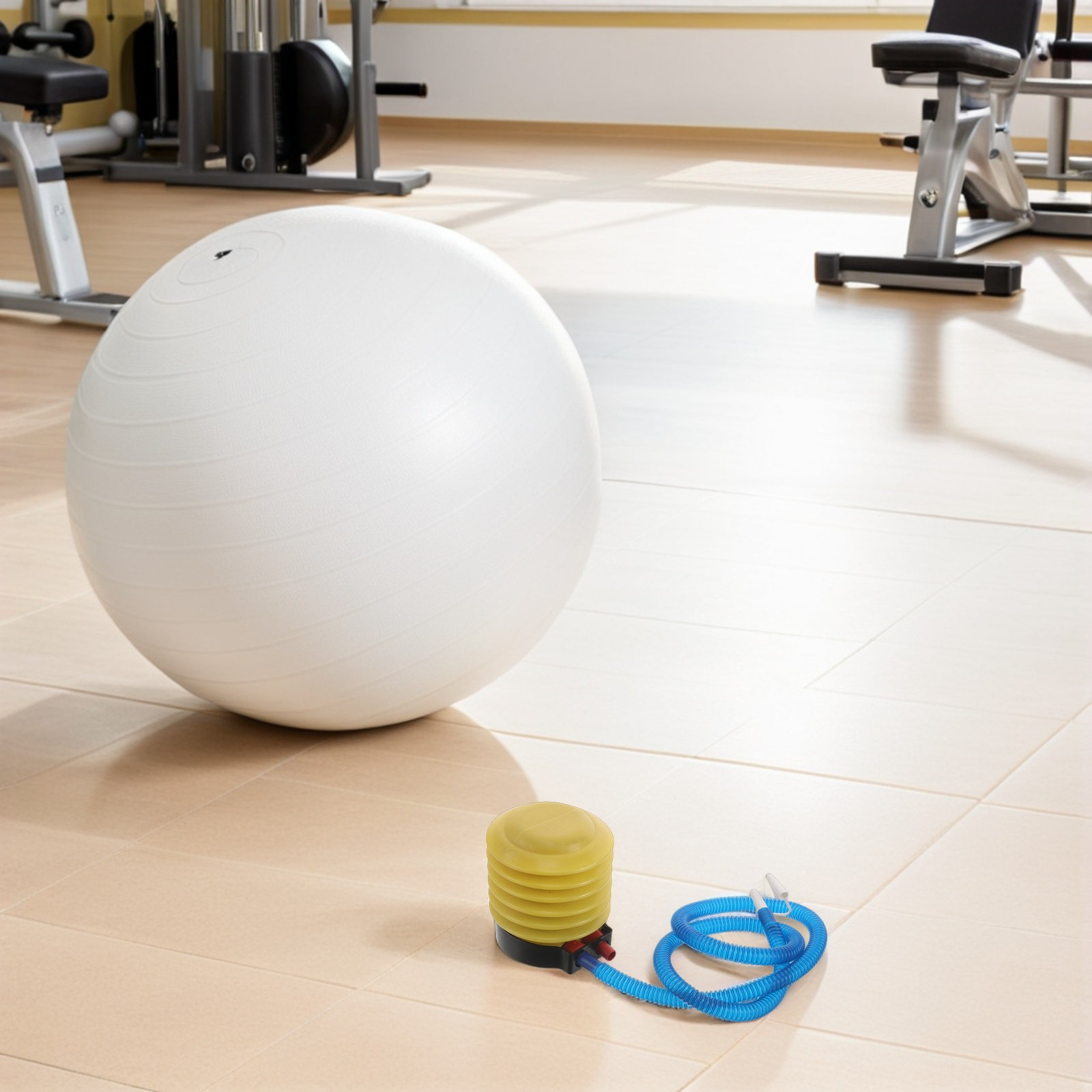 1セットヨガボールポンプ手動フットプレスエアインフレータ、安 - Pilates Yoga Origin のレビューと価格