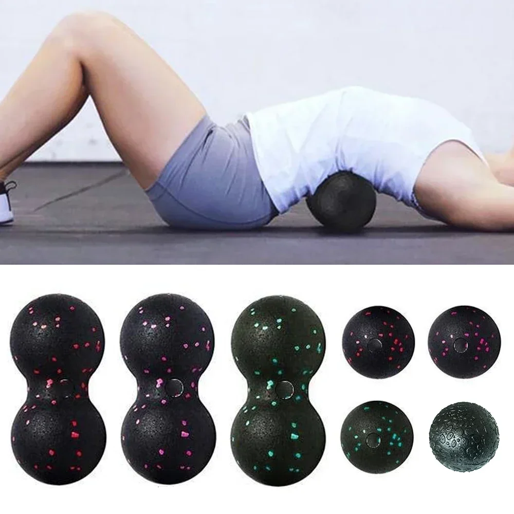 EPP 8 センチメートルピーナッツボールボディマッサージ筋 - Pilates Yoga Ball のレビューと価格