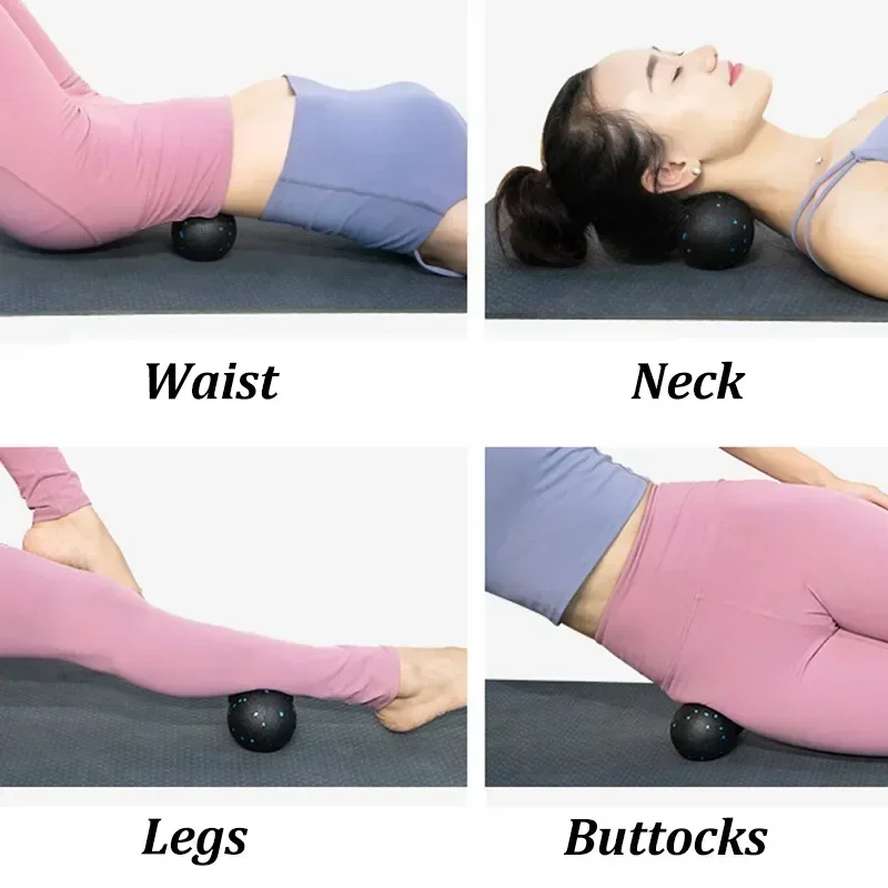 EPP 8 センチメートルピーナッツボールボディマッサージ筋 - Pilates Yoga Ball のレビューと価格