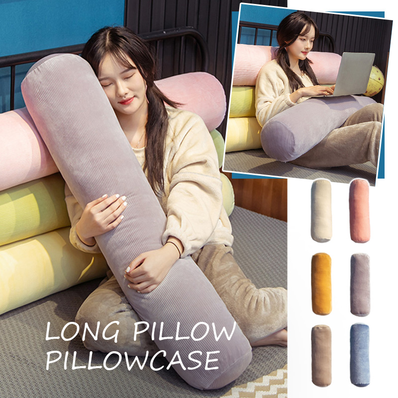 柔らかい円筒形の枕カバー（中綿なし）コーデュロイ製快適な枕カ - Bolster Cushion Round のレビューと価格