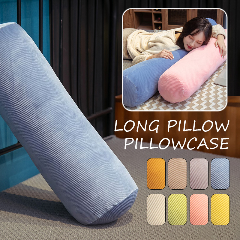 柔らかい円筒形の枕カバー（中綿なし）コーデュロイ製快適な枕カ - Bolster Cushion Round のレビューと価格