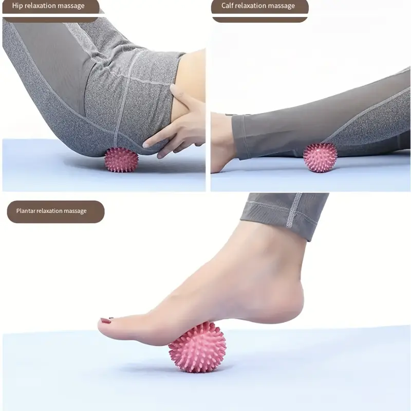 ハリネズミマッサージボールヨガ筋膜ボールスポーツフィットネス - Pilates Yoga Ball のレビューと価格