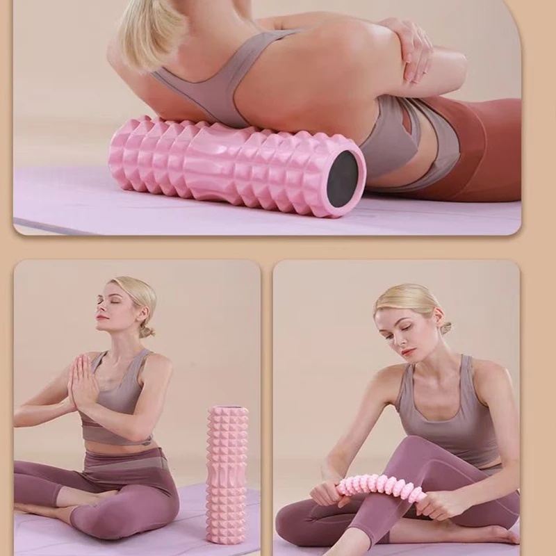 中空フォームローラー 45 センチメートルヨガブロックマッサ - Pilates Yoga Ball のレビューと価格