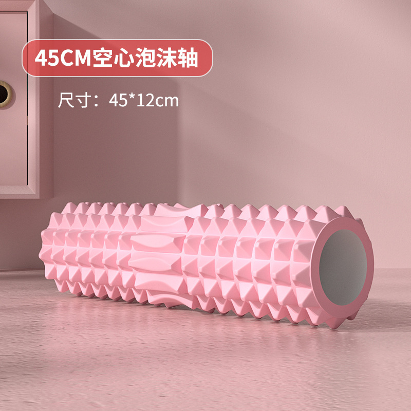 中空フォームローラー 45 センチメートルヨガブロックマッサ - Pilates Yoga Ball のレビューと価格