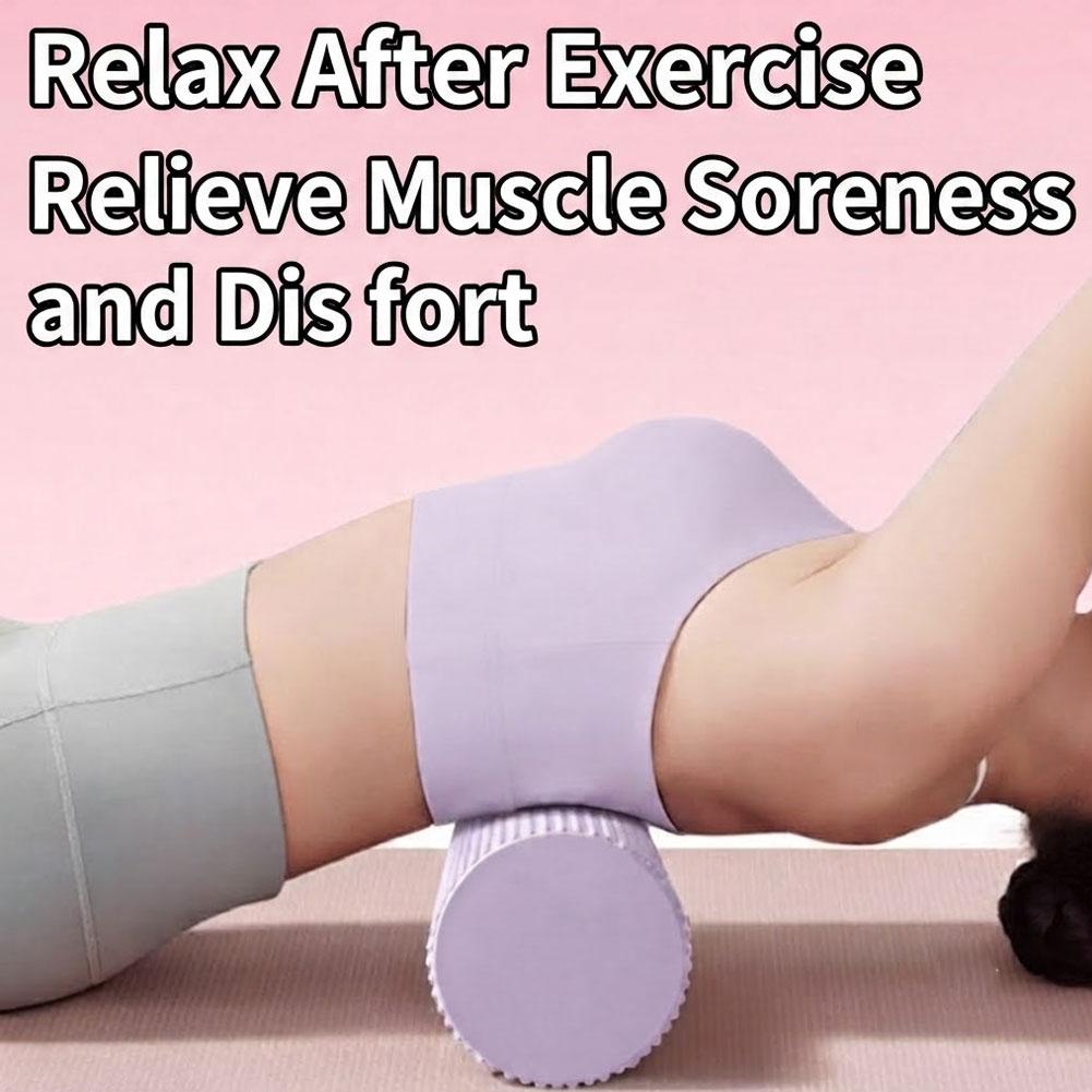 ヨガフォームローラー EVA 高密度ヨガコラムローラー ピラ - Pilates Yoga Ball のレビューと価格