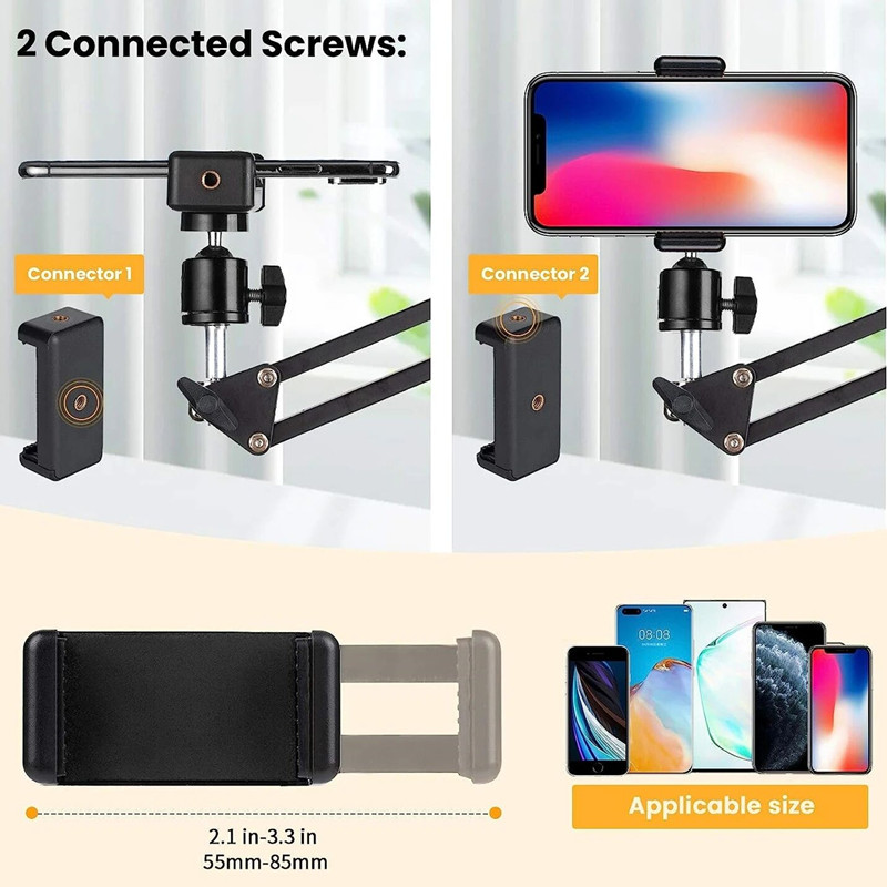 フレキシブルアーム三脚、スマホスタンド、テーブル折りたたみ式 - Inversion Table Fold のレビューと価格