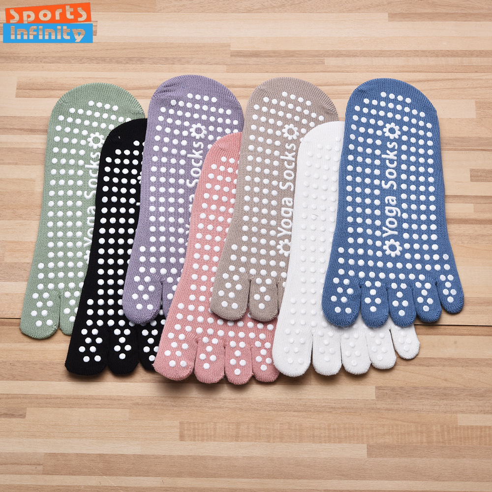 女性用ストラップ 5 本指アンチスリップヨガソックスプロフェ - Yoga Strap Cotton のレビューと価格