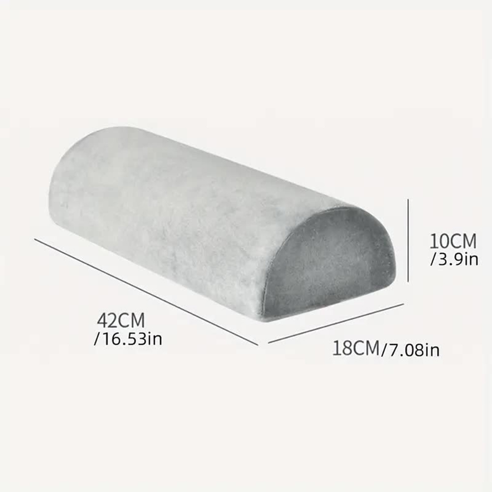 1pc ハーフムーンボルスター枕脚膝腰と頭弾性ノンスリップ低 - Bolster Cushion Round のレビューと価格