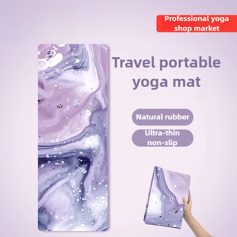旅行用ヨガマット、滑り止め、超軽量折りたたみ式洗濯可能タオル - Pilates Yoga En Casa のレビューと価格