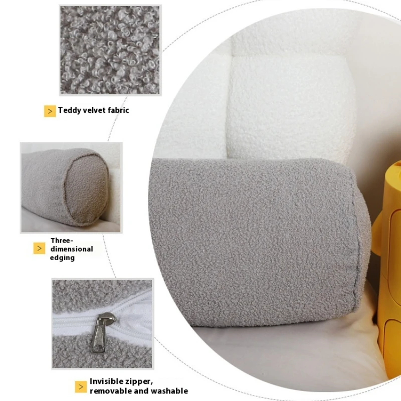整形外科用ロングサポートボルスター枕カバー,介護用枕,妊娠, - Bolster Cushion Round のレビューと価格