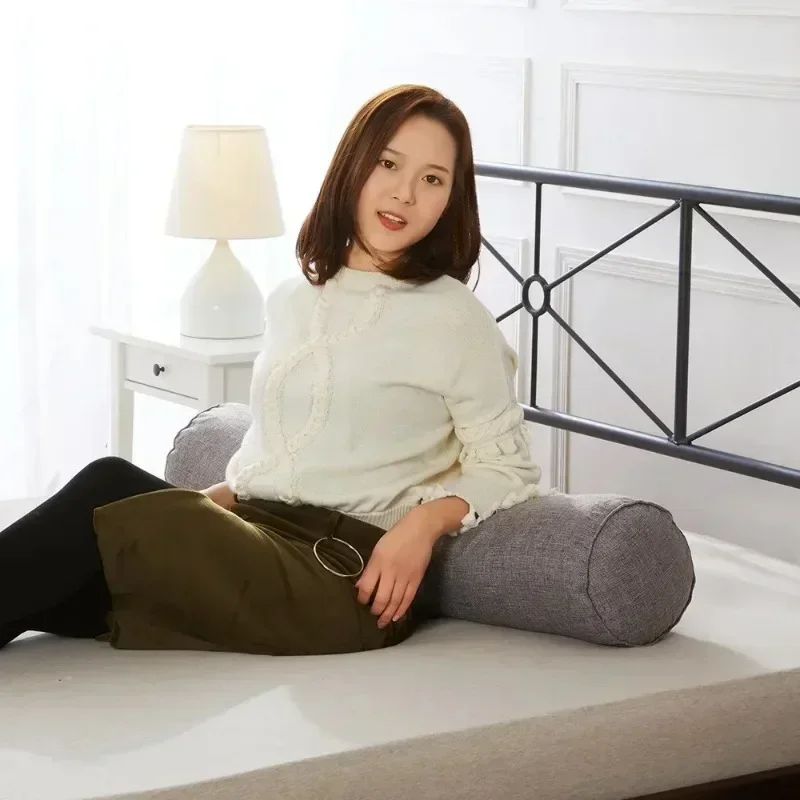 枕ネックロール頸椎丸型ボルスター枕睡眠用円筒サポート脊椎腰椎 - Bolster Cushion Round のレビューと価格