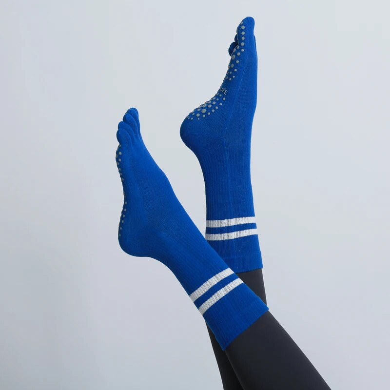 ハーフチューブヨガソックス,通気性,滑り止め,5本の指,スポ - Pilates Yoga Origin のレビューと価格