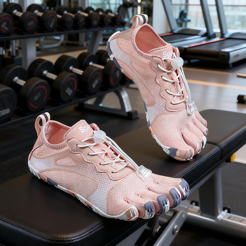スプリットトゥフィットネスシューズ、五本指シューズ、ヨガトレ - Pilates Yoga Shoes のレビューと価格