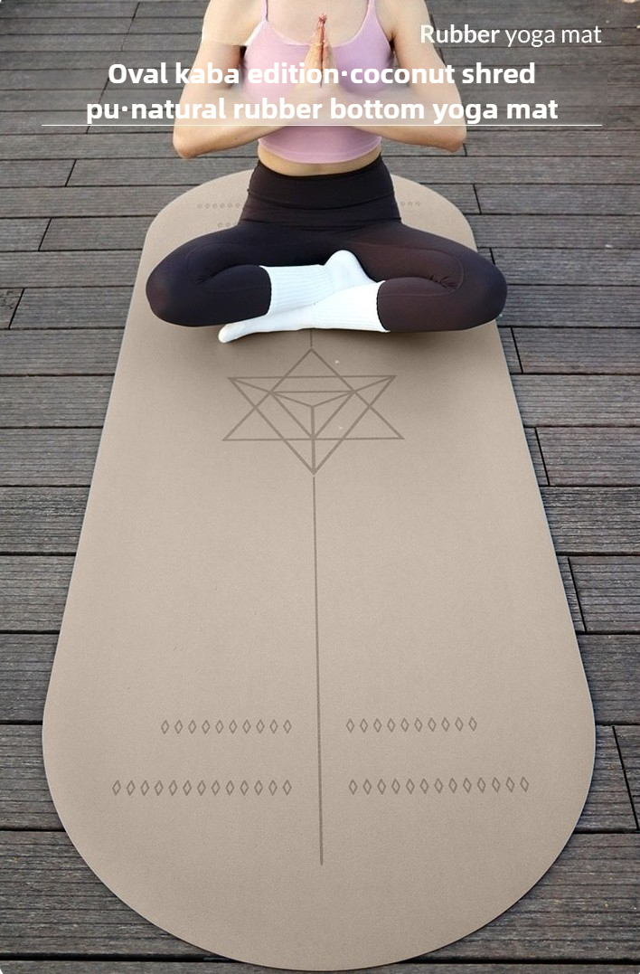 ヨガマット 天然ゴムPU製 滑り止め、吸汗性5mm厚ヨガマッ - Pilates Yoga En Casa のレビューと価格
