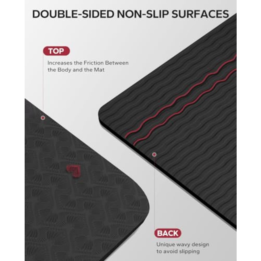 家庭でのワークアウト、ヨガ、ピラティス、ストレッチ、カーディ - Pilates Yoga Mat Workout のレビューと価格