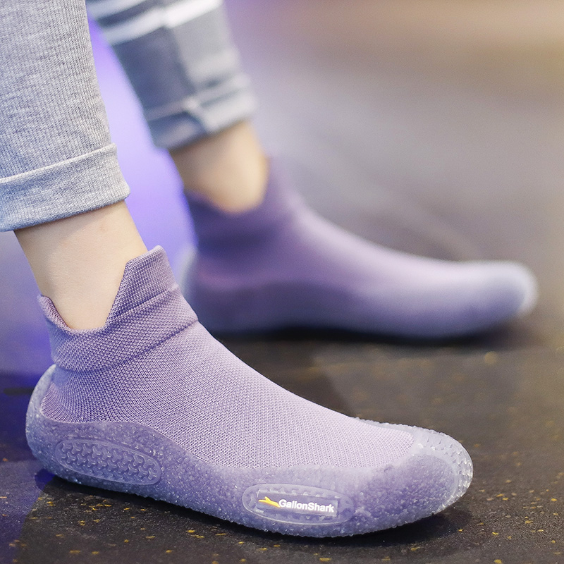ガロンシャーク ベアフットソックスシューズ 滑り止めニットフ - Pilates Yoga Shoes のレビューと価格