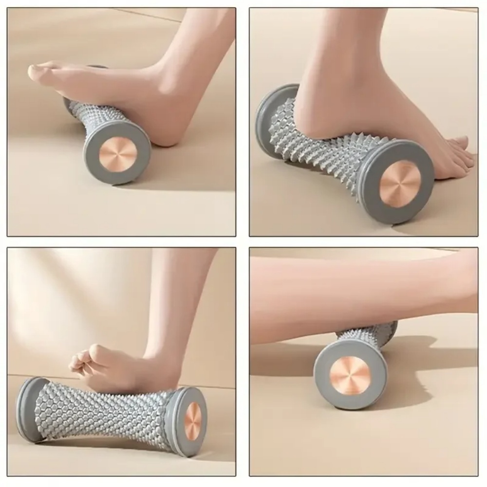 フットローラーヨガマッサージボール足底筋膜ローラー筋肉弛緩ケ - Pilates Yoga Ball のレビューと価格