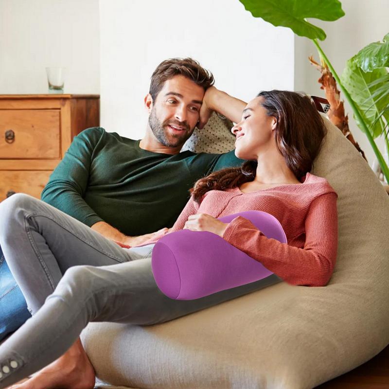 マイクロビーズ付きラウンド回転ロープ,フレキシブルホルダー, - Bolster Cushion Round のレビューと価格
