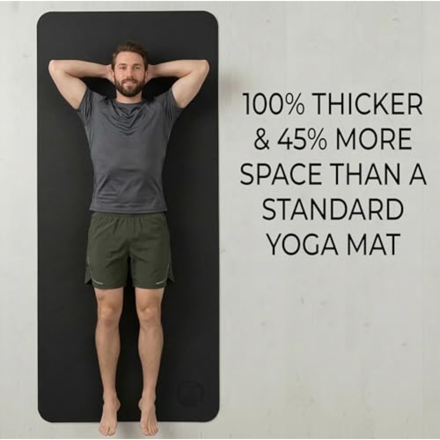 ホームワークアウト用ヨガマット、極厚10mm TPE、ブラッ - Pilates Yoga Mat Workout のレビューと価格