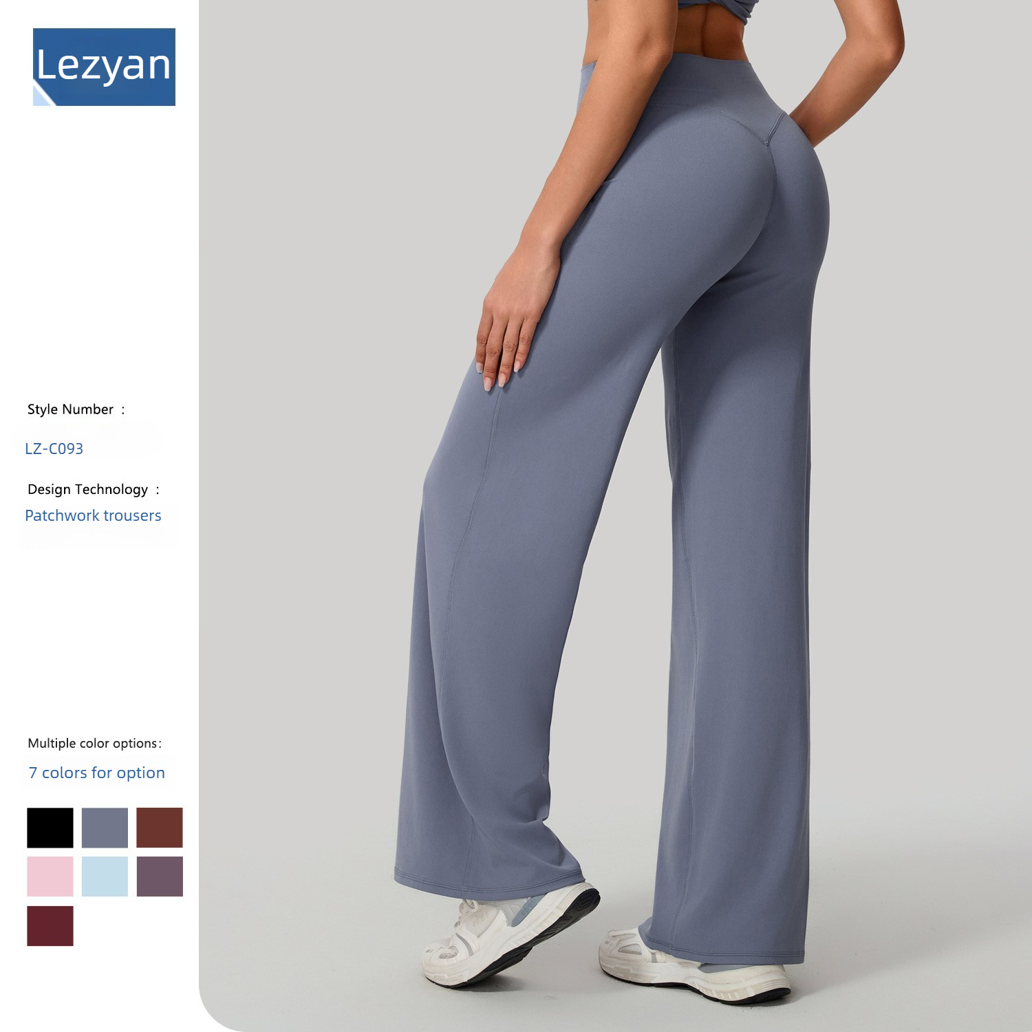 Lezyan ルーズソフトヨガワイドレッグパンツピラティスラ - Pilates Yoga Legging のレビューと価格