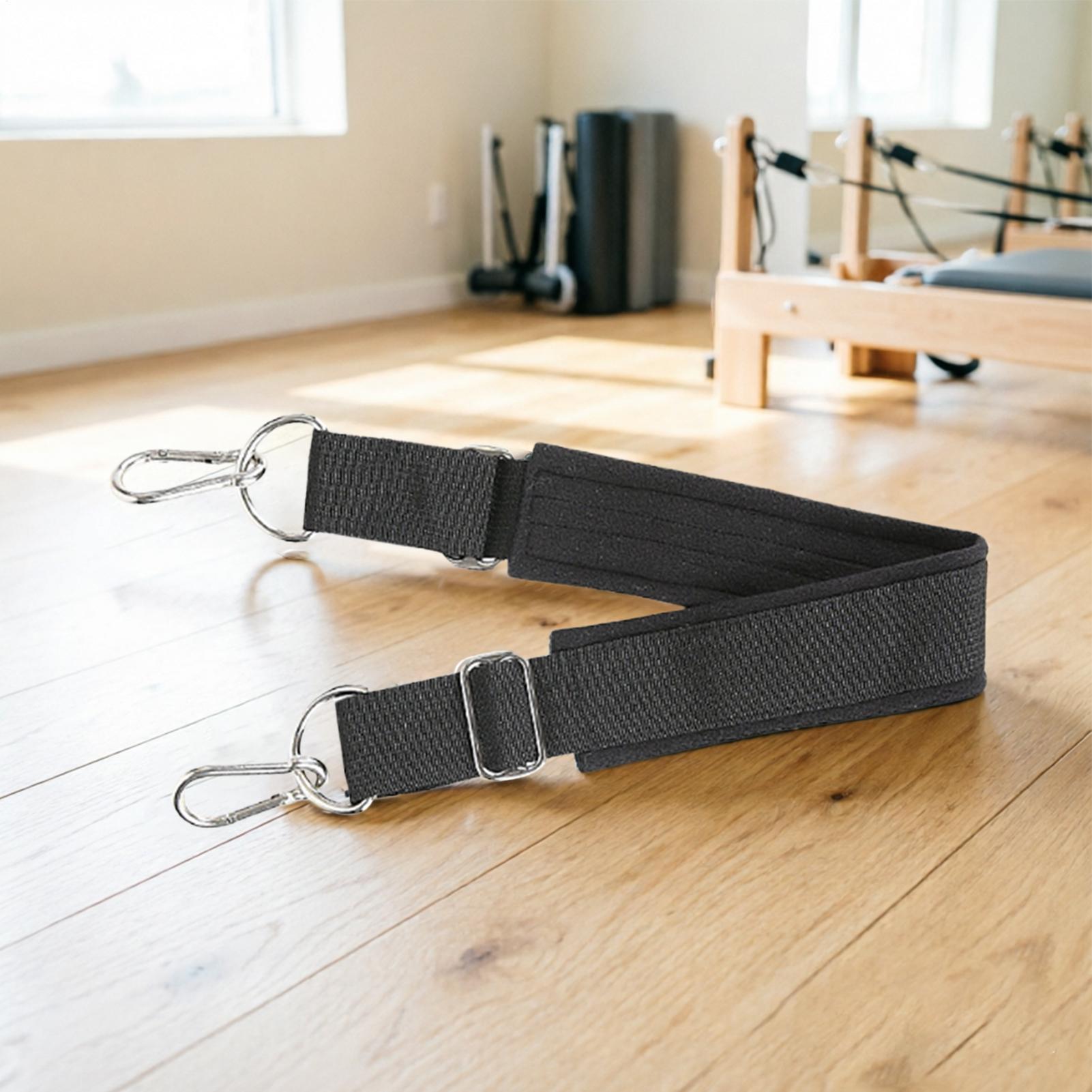 リフォーマーフットストラップ ダブルループ 厚手 滑り止め  - Pilates & Yoga Studio Alineacion のレビューと価格